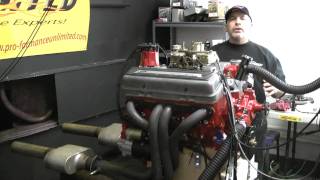 Rebuilt '66 Chevy 327 by Proformance Unlimited