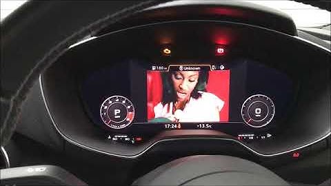 Audi TT - Front and Reverse Camera for Virtual Cockpit Systems
