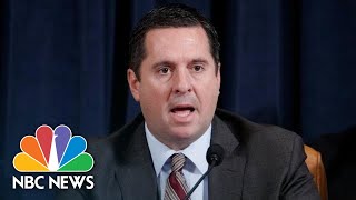 Nunes Asks Williams And Vindman If They Discussed Trump's Call With The Press | NBC News