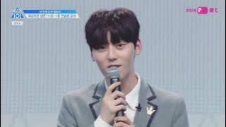 Hwang Minhyun sing Marry Me. Produce 101 season 2, ep 10 cut