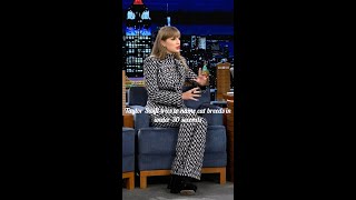 Taylor Swift tries to name cat breeds in under 30 seconds #shorts #taylorswift #swifties