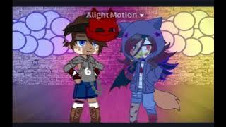 Blood! Michael Afton and Kaitlyn Alexia #selfship #Michaelafton 