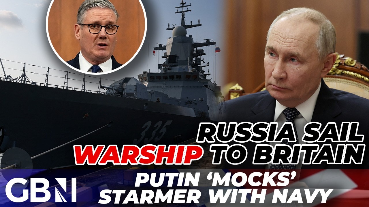 Russia send WARSHIP to English Channel! | Putin MOCKS Starmer with military strength
