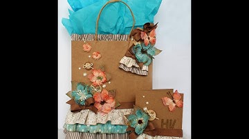 Gift Bag, Card and Tag Tutorial for Flying Unicorn with Robbie Herring