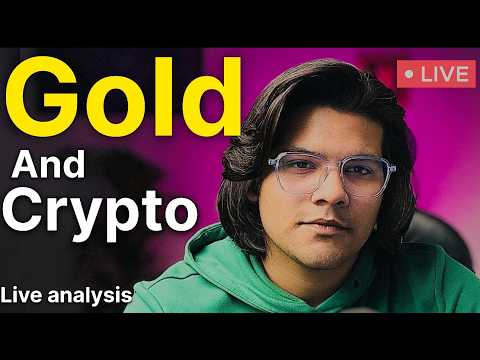 GOLD & CRYPTO LIVE TRADING | NY SESSION | 21 JULY @dhruvtradess