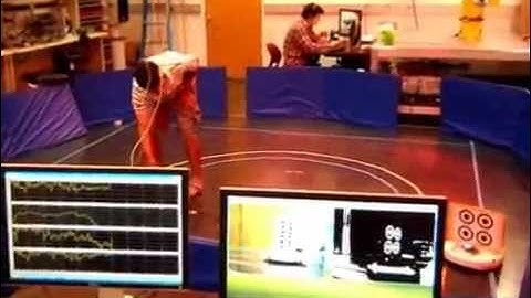 Formation Control of Wheeled Robots with Vision-Based Position Measurement