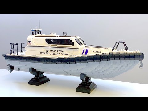 LEGO Ambulance Boat | VIKING Munin S1200 Ambulance Boat