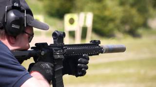 ndia falken industries silencer demonstration