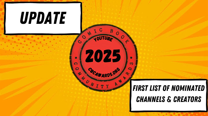 Comic Book Awards 2025 Nominations Are Here! - First Update