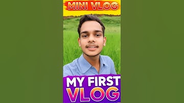 My first vlog 😍☺️ #MyFirstVlog #MiniVlog #viral #shorts #trending
