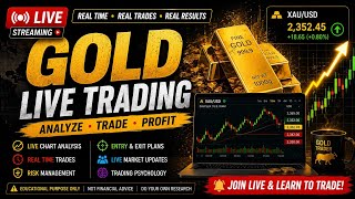 LIVE GOLD TRADING 🔴 | Real Time XAU/USD Analysis & Trade Setups