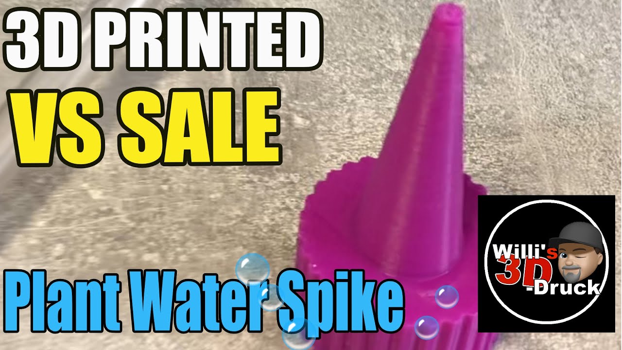 3d printed Plant Water Spike 3d printing shorts