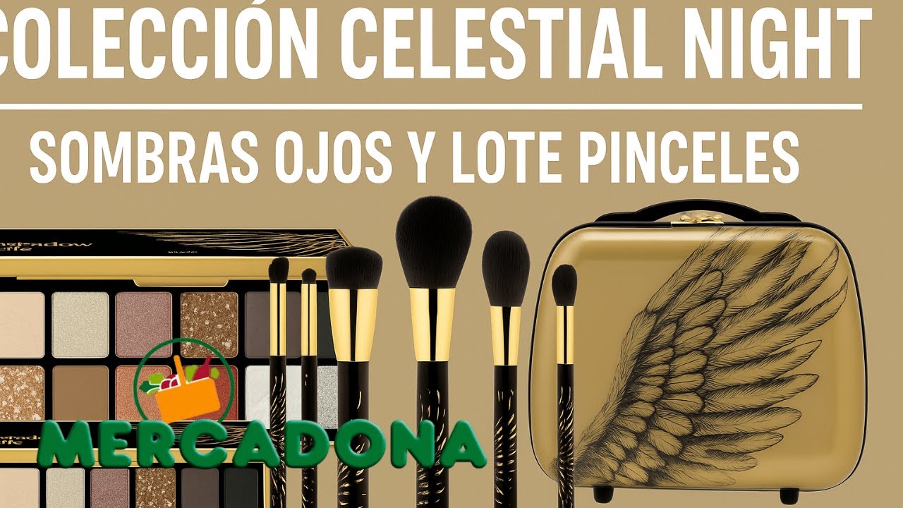 Colección Celestial Night de Deliplus:¿Vale la Pena?Reseña Completa de Pinceles y Paleta de Sombras