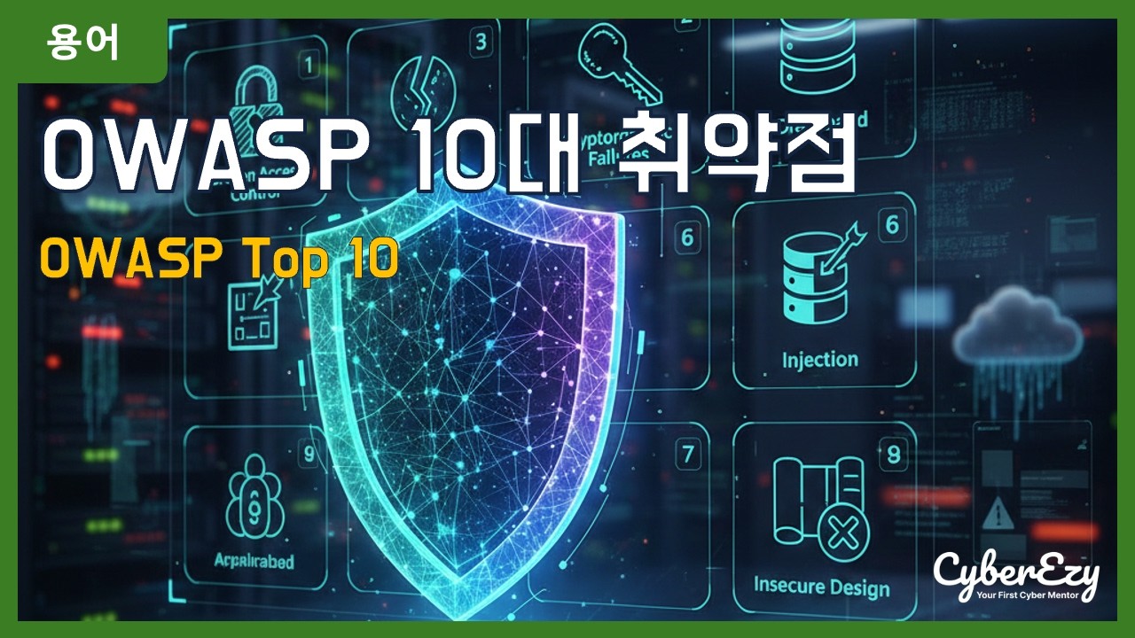 [용어](Cybersecurity) OWASP Top 10 - OWASP 10대 취약점 - YouTube
