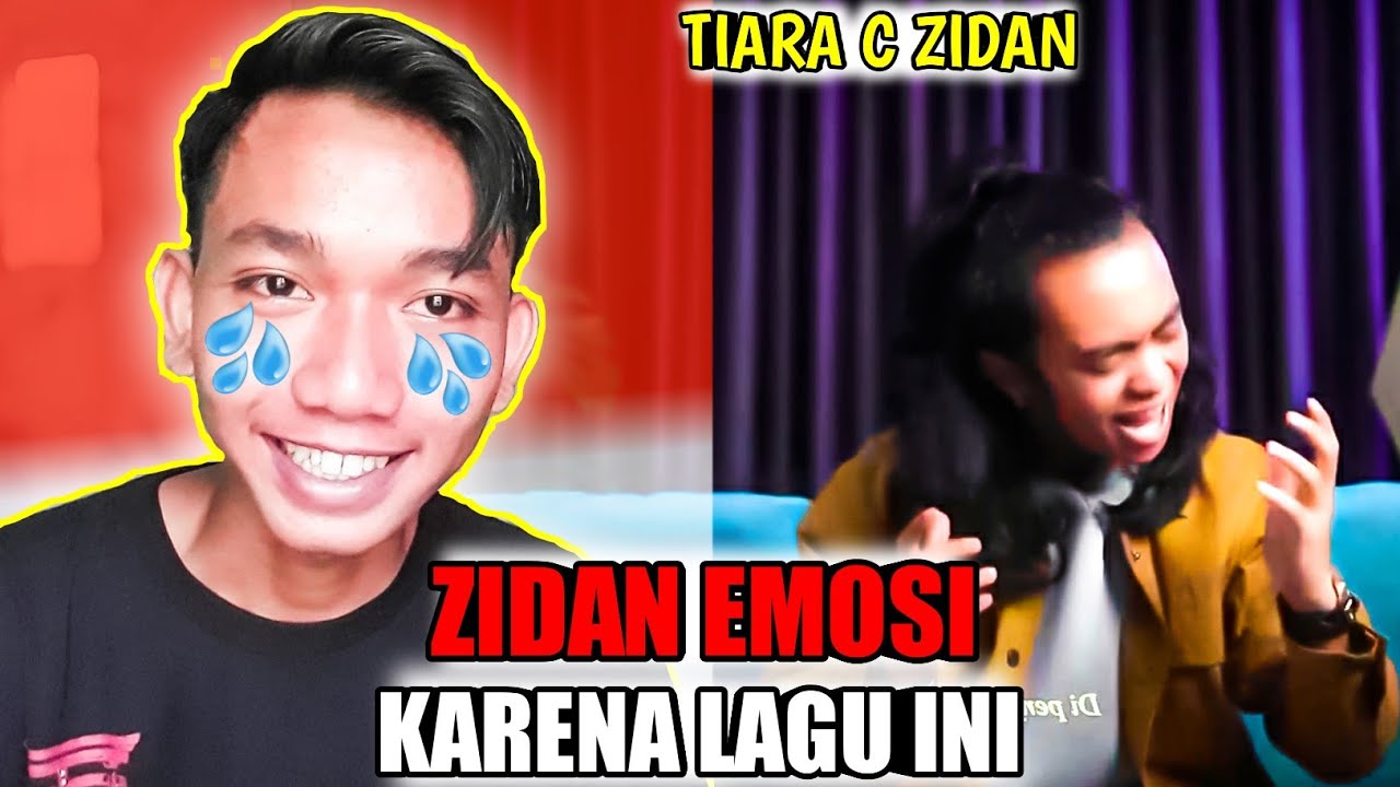 ZIDAN EMOSI⁉️ Reaction lagu terbaru zinidin zidan (tiara) dari kris