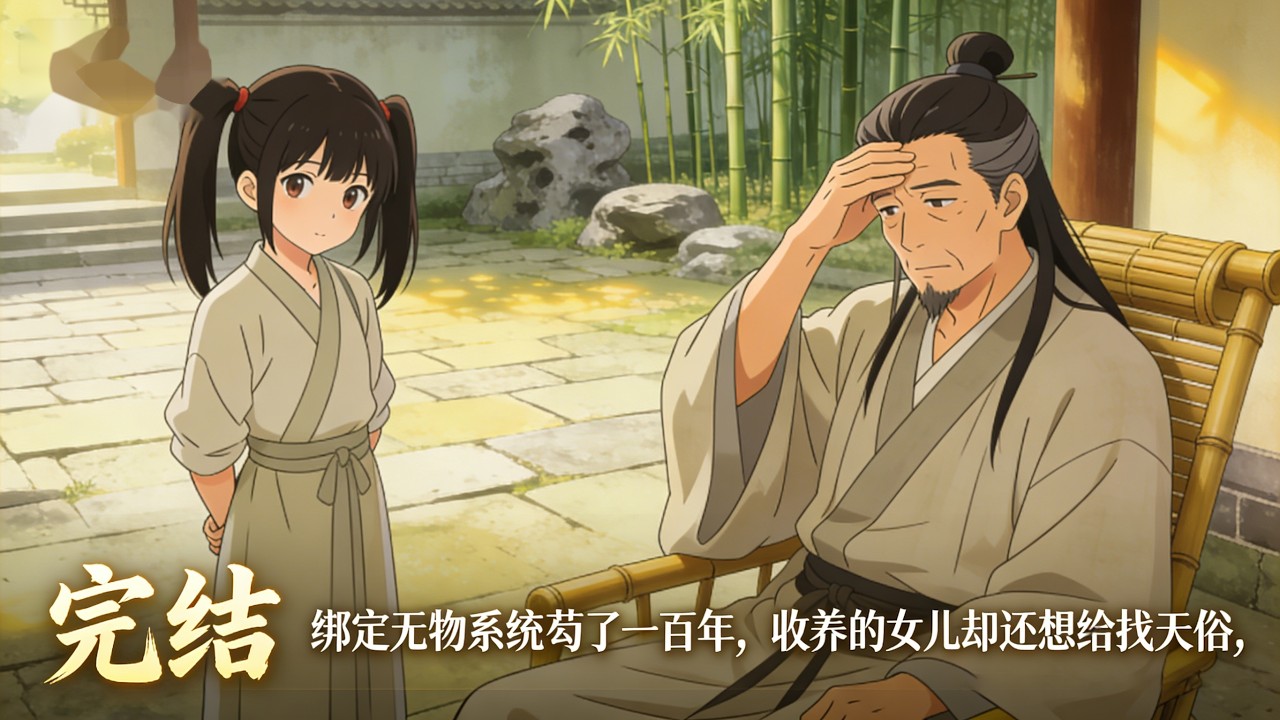 【完結】绑定废物系统苟了五百年，收养的女儿却总想给我找道侣。女儿每天都在旁敲侧击，我的道侣到底是谁？#修仙 #種田 #小說推薦 #逆襲 #重生 #漫畫 #劇情 #動漫 #小說