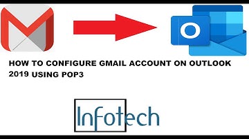 Gmail configuration in outlook 2019 using POP3