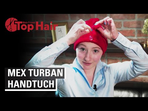 Turban-Handtuch Tutorial - So wickelst du perfekt