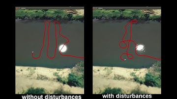 Coverage path planning with a crossing boat