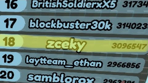 4 Studs "Every second you get +1 Health" - EXPLOITER "zceky" - on @Roblox