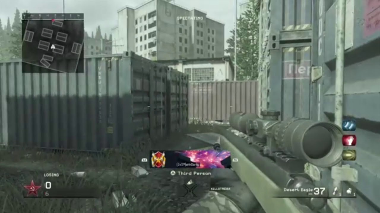 Modern Warfare Remastered 1v1 Shipment Spawn Trap Tutorial