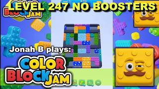 Color Block Jam Level 247 No Boosters