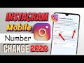 Instagram Phone Number Change Kaise Kare (2026) | Update Instagram Mobile Number Easily