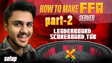HOW TO MAKE MINECRAFT FFA PVP SERVER | LEADERBOARD, SCOREBOARD, TAB SETUP | PART 2 | KANHAIYASWAGGER