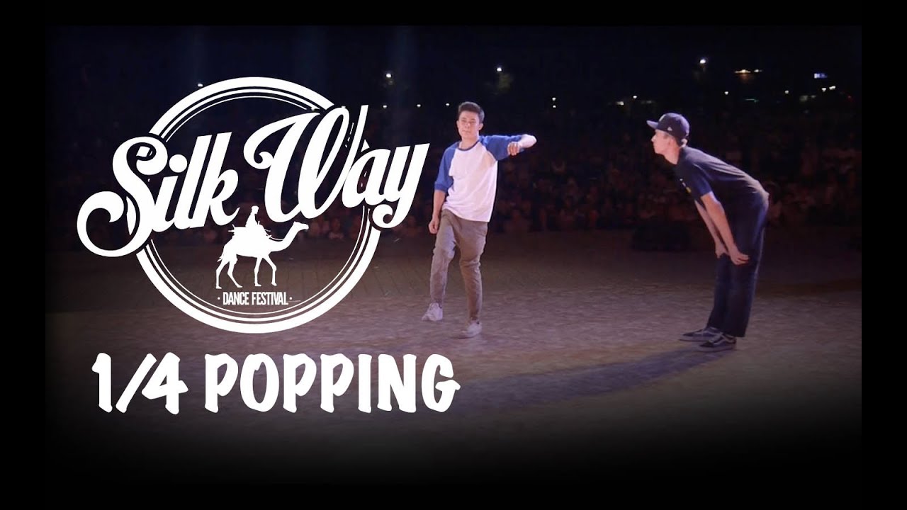 Nurboogie vs Arejay | Popping 1/4 Final | Silk Way Dance Festival 2016