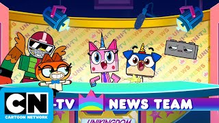 Unikitty| Uni-TV News Team | Cartoon Network