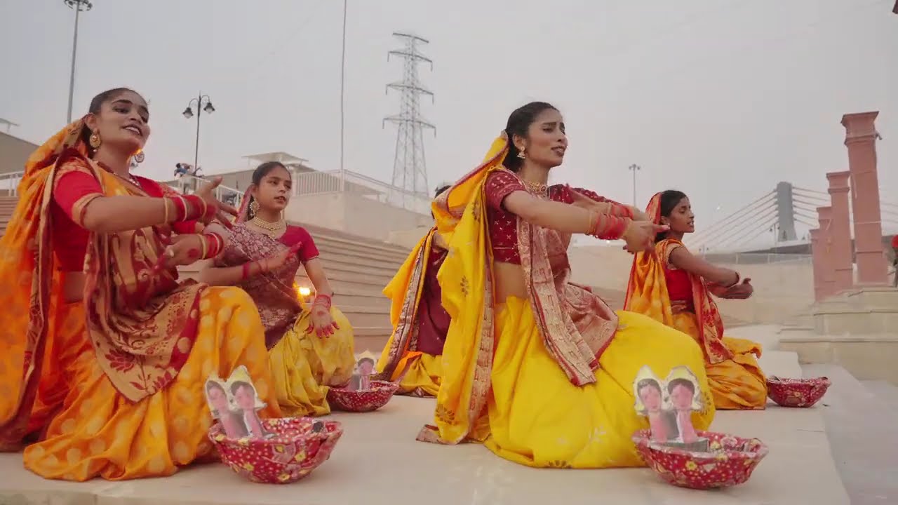 BIHAR MASHUP FOLK DANCE ।। jHIJHIYA / CHHAT PUJA /  SAMA CHAKEBA (झिझिया, छठ पूजा, समा चकेबा)