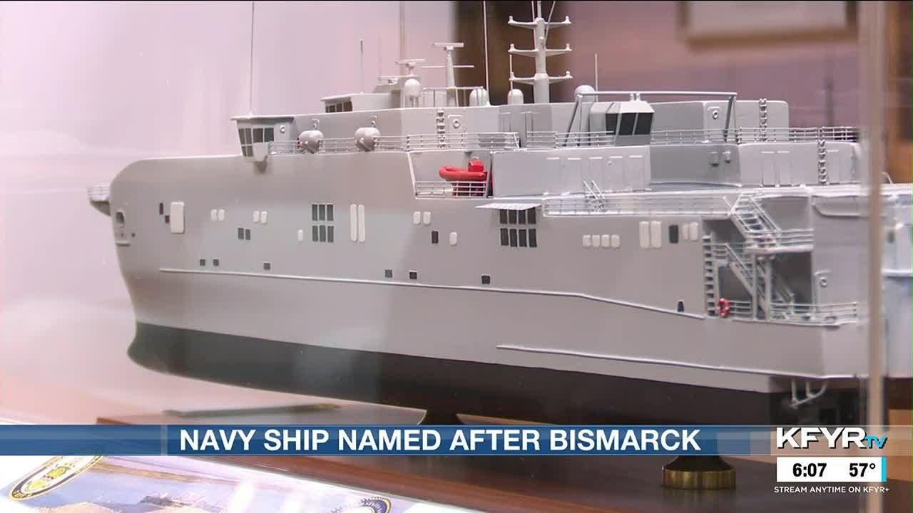 Naval boat named 'The City of Bismarck' in honor of ND Capitol YouTube