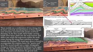Shale in fold thrust belts: Triangle zones and passive backthrusts