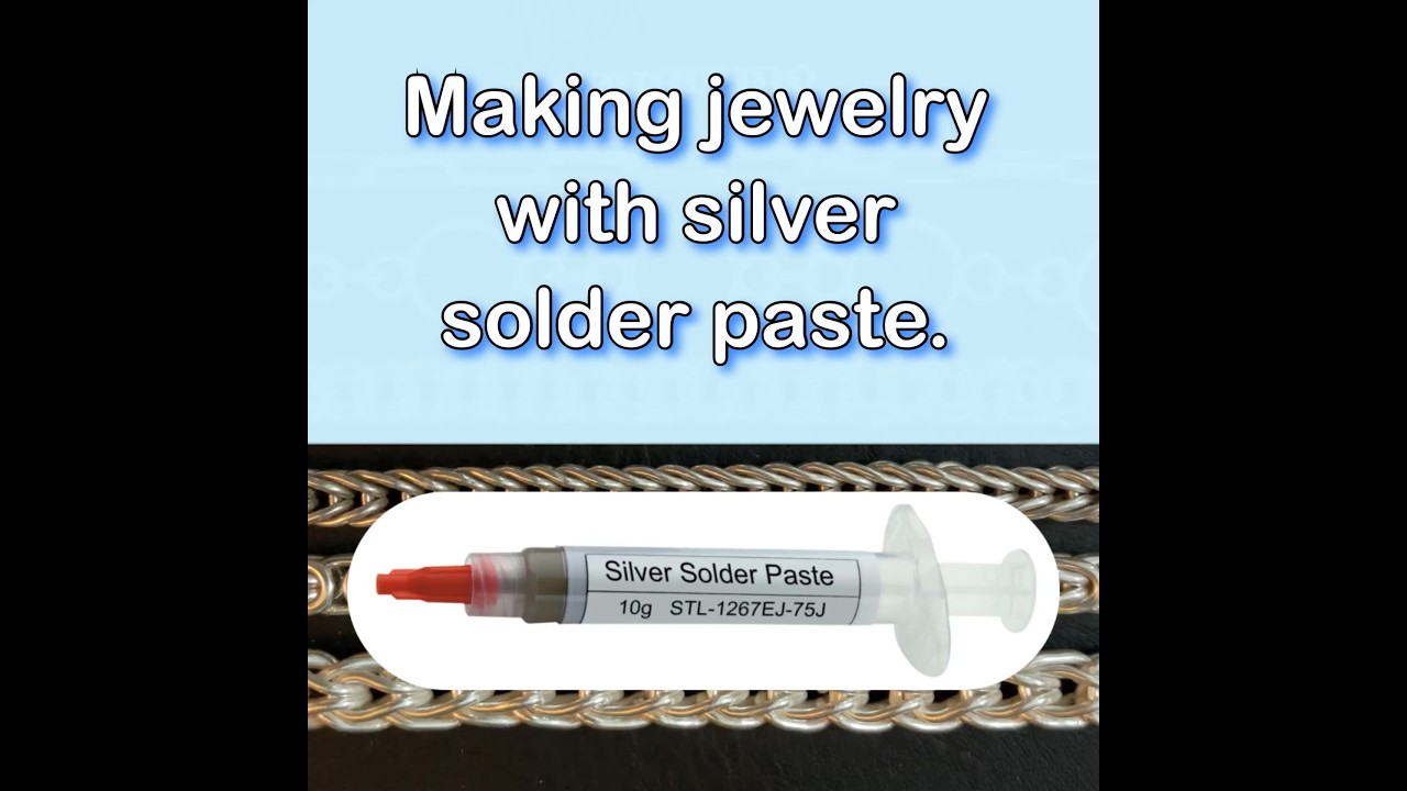 Making jewellery the Easy Way: Unveiling the Secret of Silver Solder Paste!  