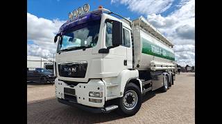5263 MAN TGS 18.360 6x2/4 DagCabine Euro 4 - 27,7m³ - 6 Compartiments - Welgro - HandGeschakeld