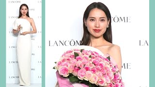 戸田恵梨香、家族と朝カフェ　「幸せを実感」（ランコム クラリフィック デュアル エッセンス ローション EX 新製品発表会／戸田恵梨香）