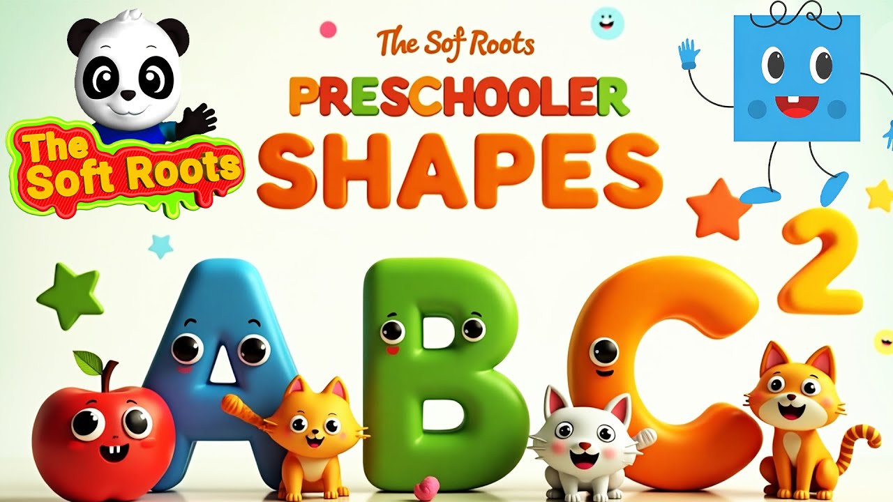 Preschool Learning activities for 3 year olds at home | Learn ABC Phonics Shapes Numbers Colors 🌈 thumbnail