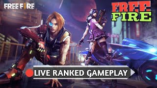 Free Fire live Gameplay|| Ranked  Gameplay SQUAD||Last Stream of 2k19