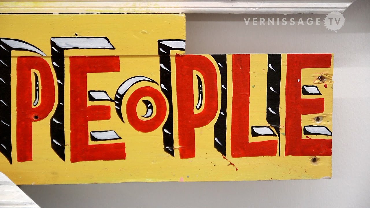 Bob & Roberta Smith at von Bartha Garage, Basel