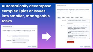 AI Issue Breakdown Assistant for Jira - Demo