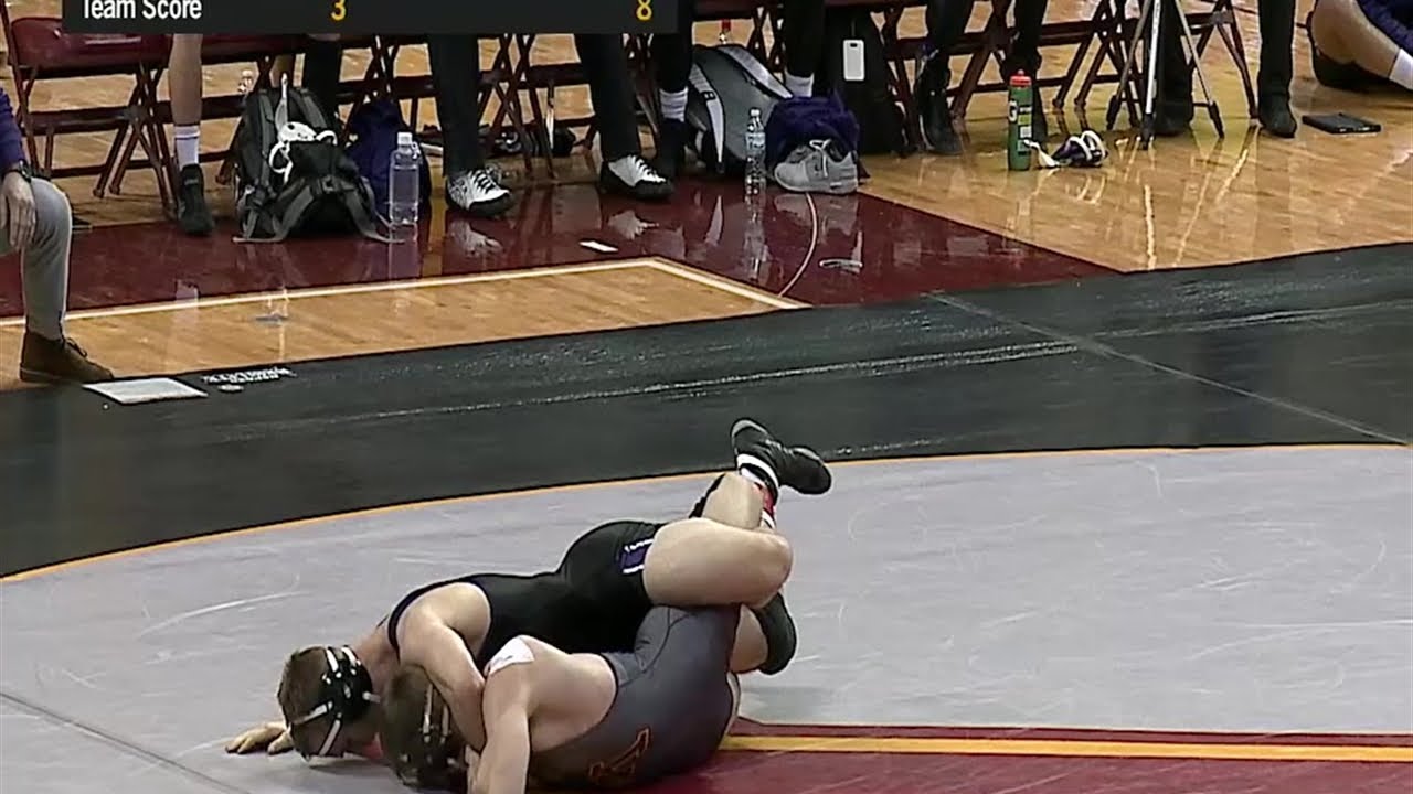 Big Ten Wrestling: 184 LBs - Minnesota's Dylan Anderson vs. Northwestern's Mitch Sliga