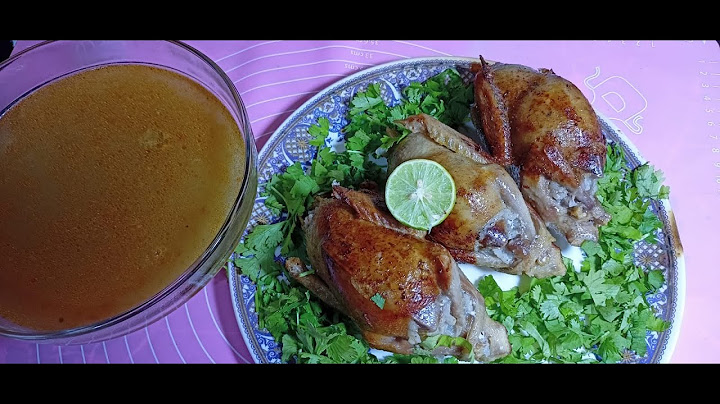 اسهل واسرع طريقة لعمل الحمام المحشي في البيت😋🧡