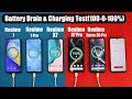 Realme X7 Battery Drain Test & Charging Vs Realme 7 Pro/Realme X7 Pro/Realme 7 Vs Narzo 20 Pro