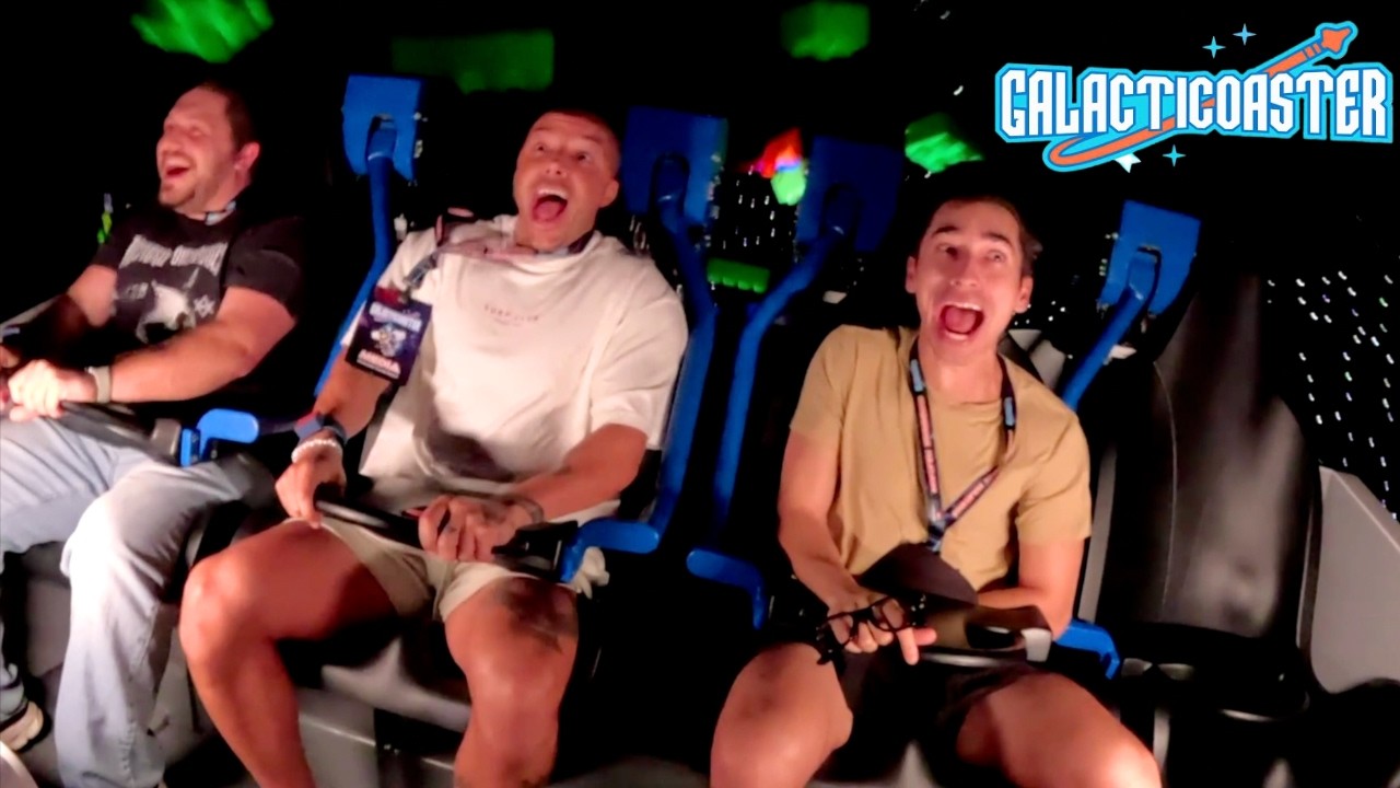 I Rode Orlando's NEWEST Roller Coaster — Galacticoaster At LEGOLAND Florida