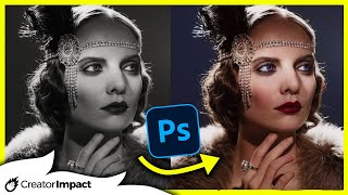Colorize B&W Images in Photoshop (Neural Filters & Manually!)