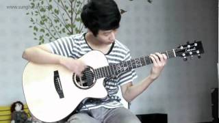 Video thumbnail of "Guns N Roses November Rain   Sungha Jung"