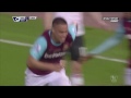 Winston reid winning goal  west ham 32 manchester united 5102016