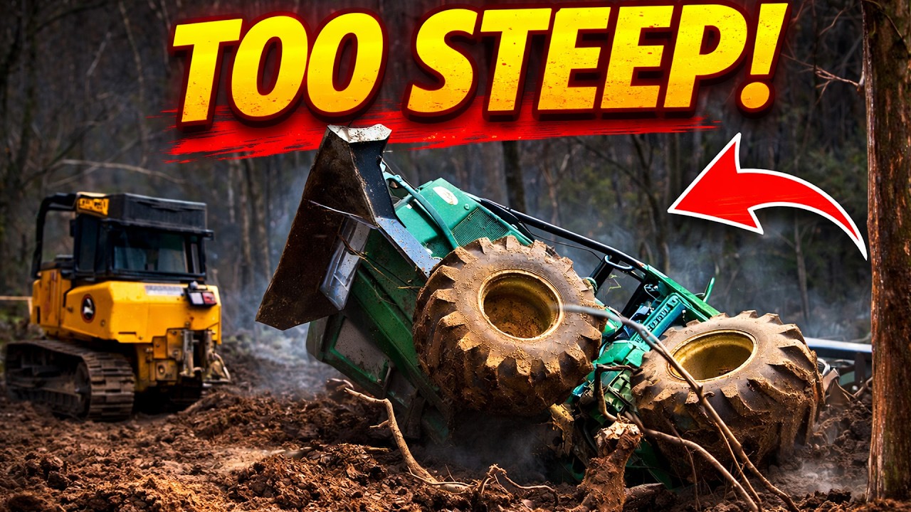 Лесозаготовительные машины работают на пределе своих возможностей.