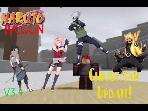 Ninja Tycoon Christmas Update Ffa Boss Fights Jutsu Showcase Youtube - roblox ninja tycoon best jutsu