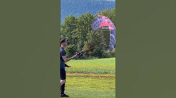 Maiden landing with Rage 1.0 & Backpack XS3 from @OpaleParamodels  🤩  #rcplane #aviation #glider